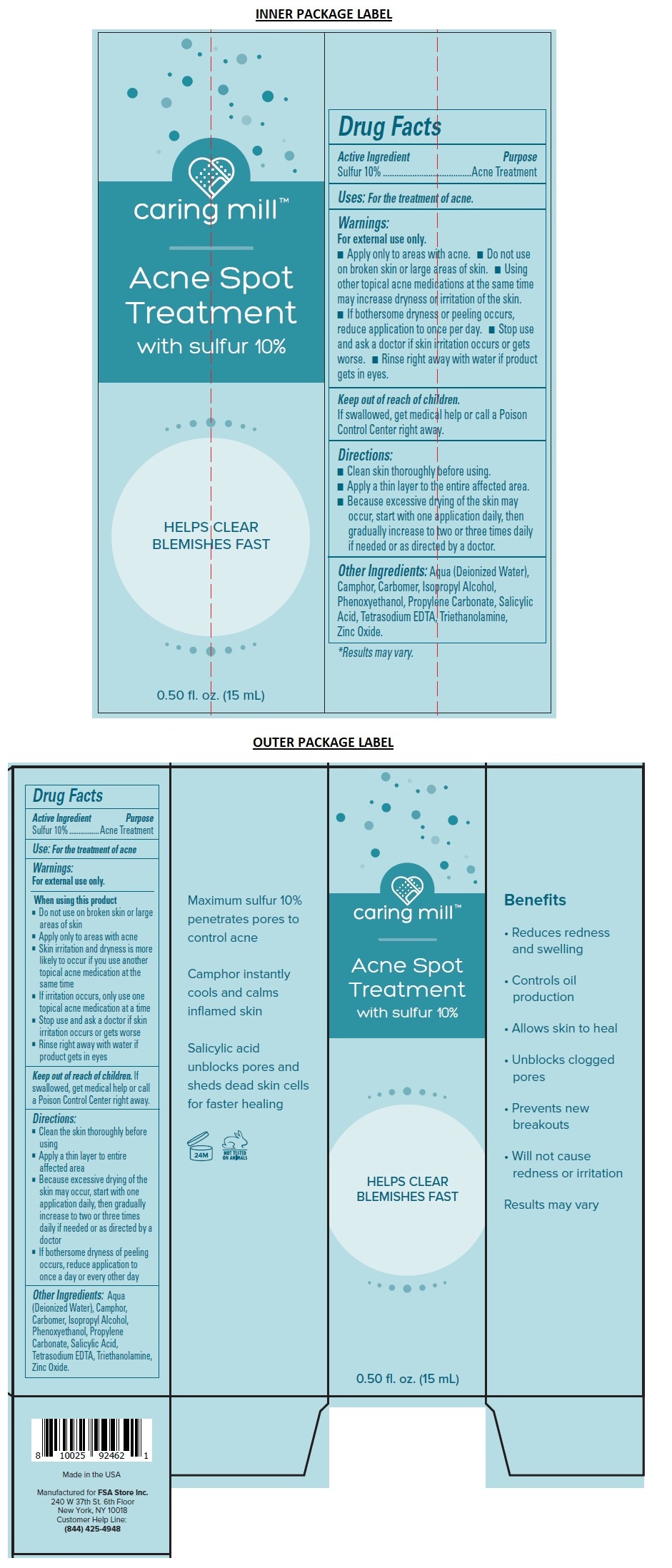 Pill image for Caring Mill™ acne Spot Treatment