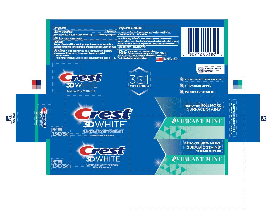 Pill image for Crest 3d White Vibrant Mint