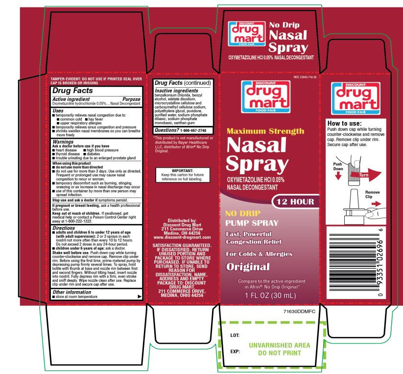 Pill image for Discount Drug Mart Maximum Strength Nasal Spray Drug Facts