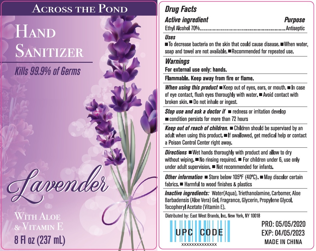 Pill image for Across The Pond Hand Sanitizer Lavender