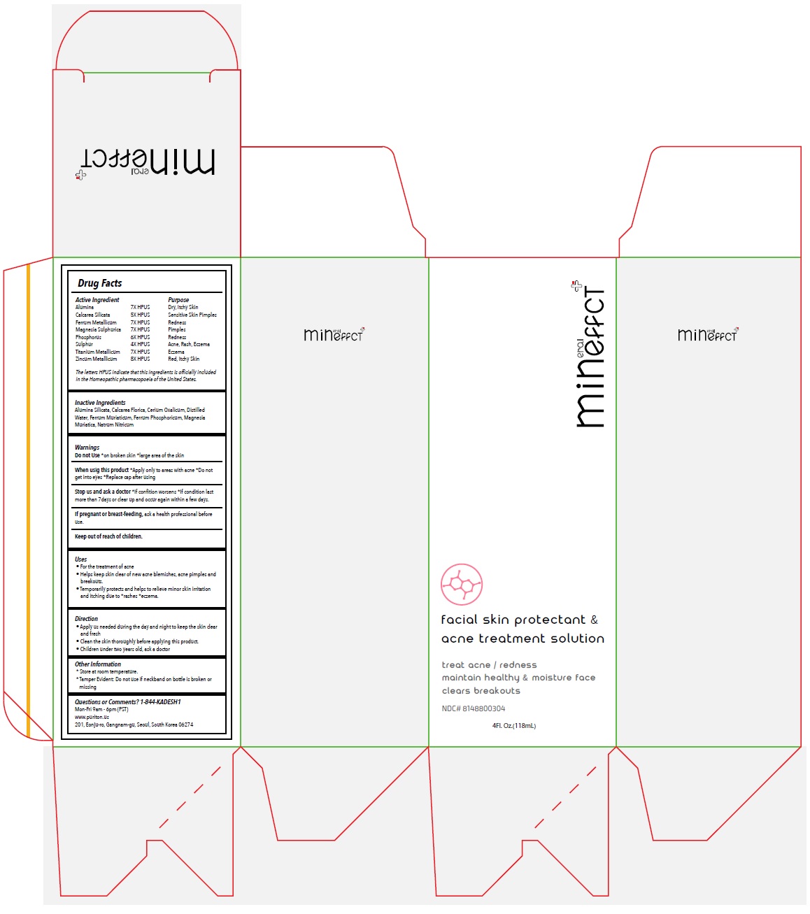 Pill image for Mineffect Facial Skin Protectant & Acne Treatment Solution