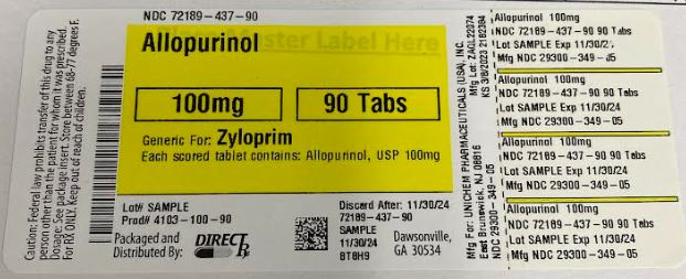 Pill image for Allopurinol