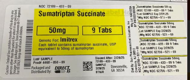 Pill image for Sumatriptan Succinate