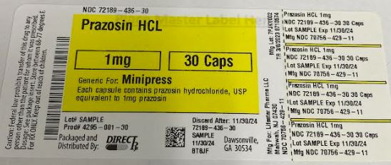 Pill image for Prazosin Hcl