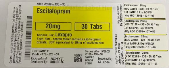 Pill image for Escitalopram