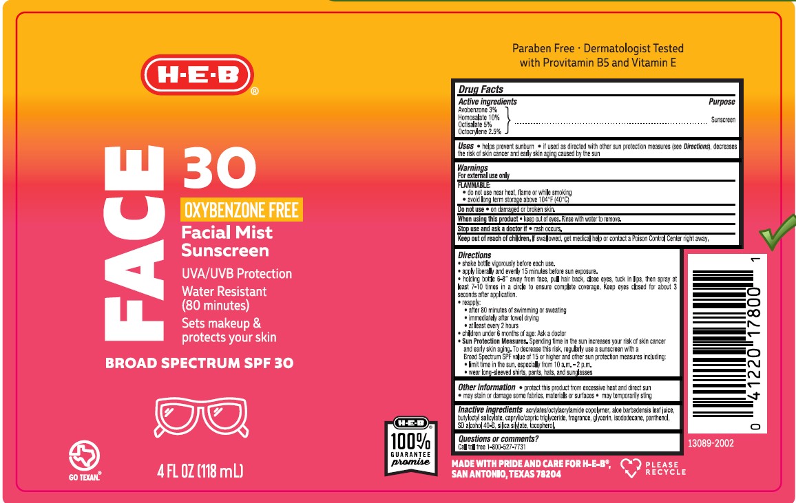Pill image for Heb Solutions Sunscreen Face 50 Facial Mist Sunscreen