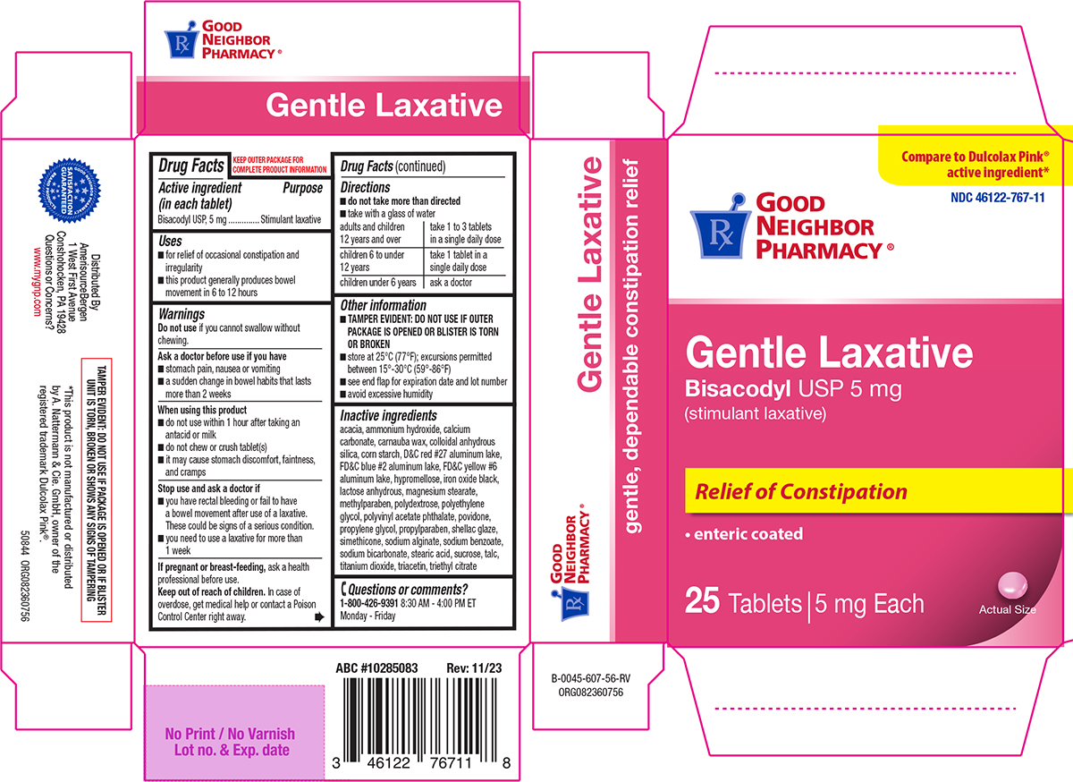 Pill image for Good Neighbor Pharmacy 44-607 Gentle