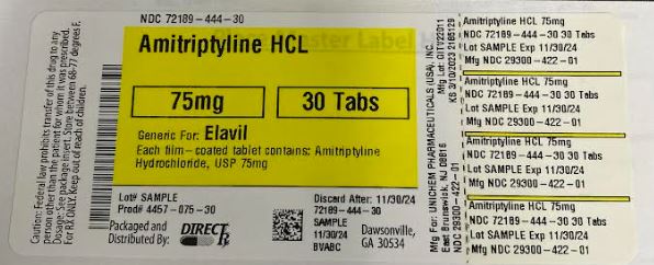 Pill image for Amitriptyline Hcl