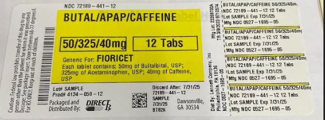 Pill image for Butal/apap/caff