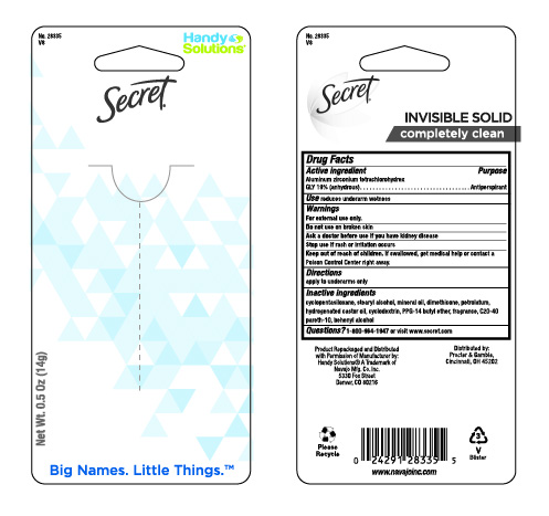 Pill image for Secret Outlast Invisible Completely Clean