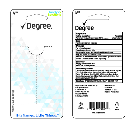 Pill image for Degree Advanced Shower Clean 72h Antiperspirant Deodorant