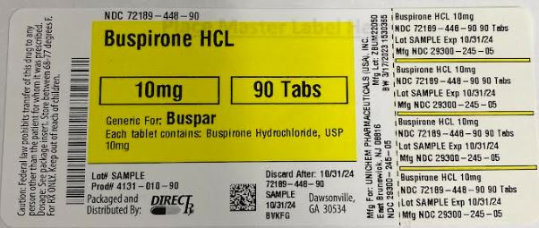 Pill image for Buspirone Hcl