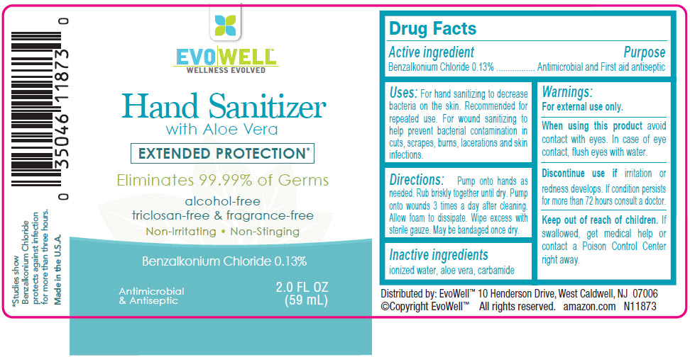 Pill image for Evowell™ Hand Sanitizer With Aloe Vera