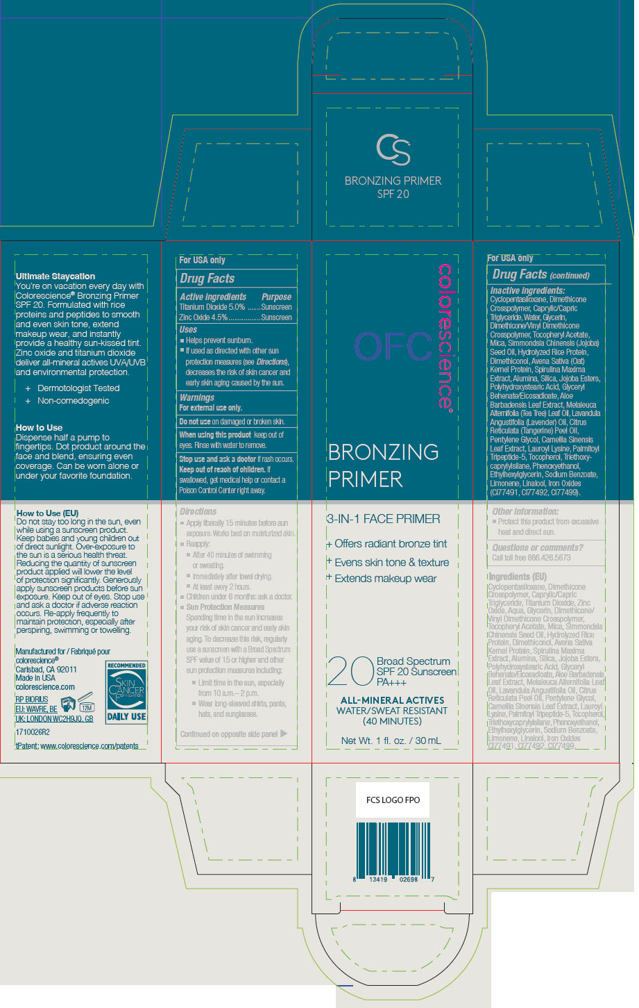Pill image for Bronzing Primer Spf 20