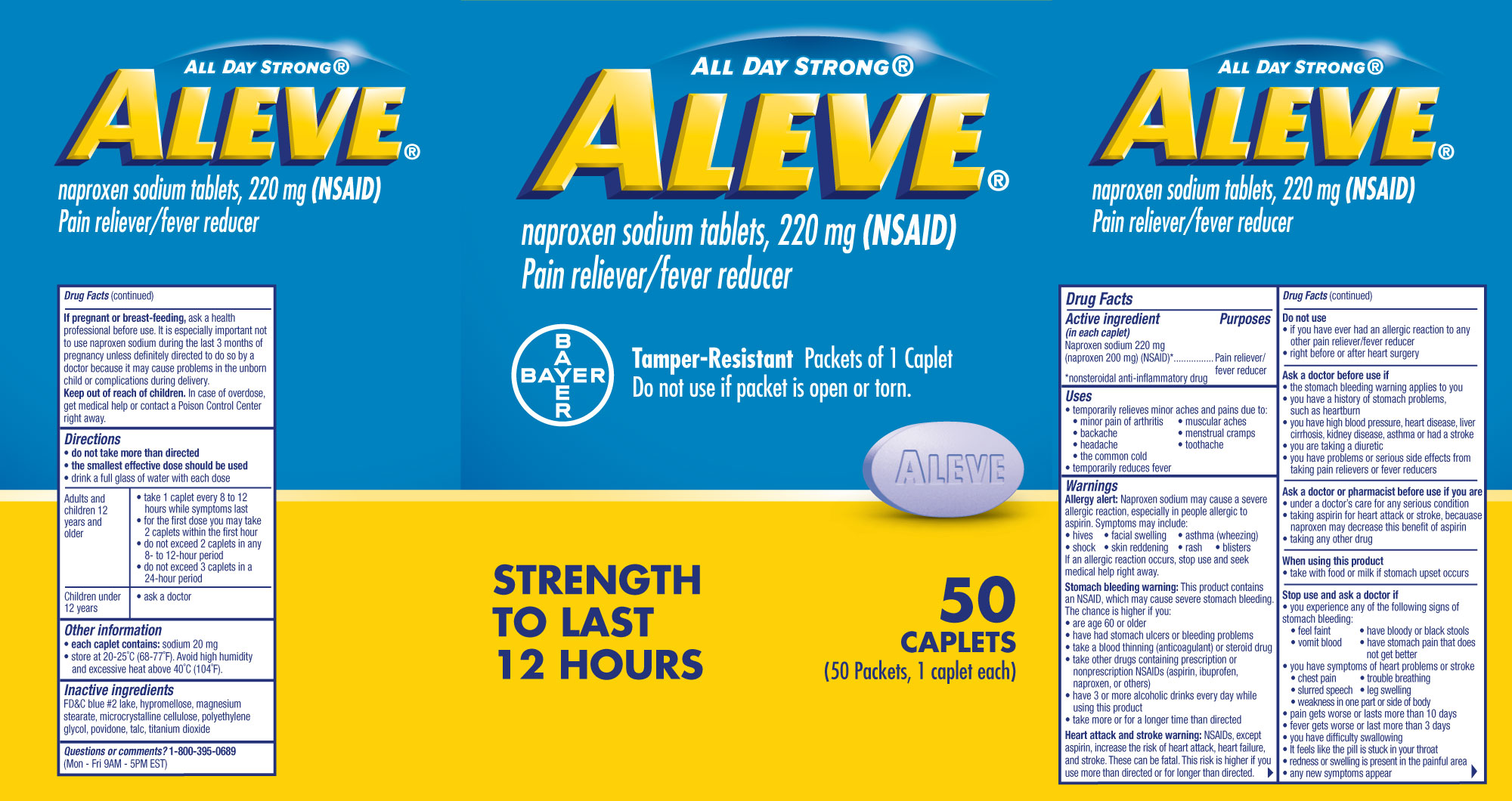 Pill image for Bayer Aleve