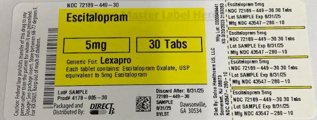 Pill image for Escitalopram
