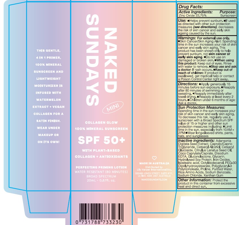 Pill image for Naked Sundays Collagen Glow Mineral Sunscreen Lotion Spf 50