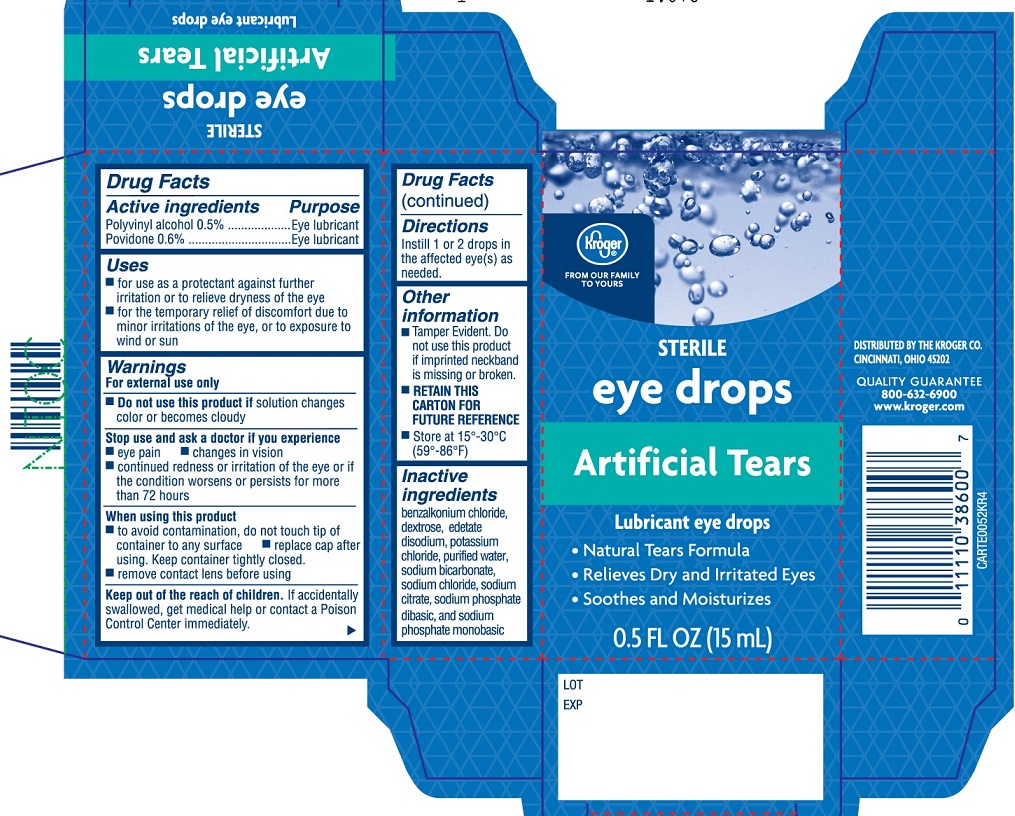 Pill image for Kroger Artificial Tears 15ml (pld)