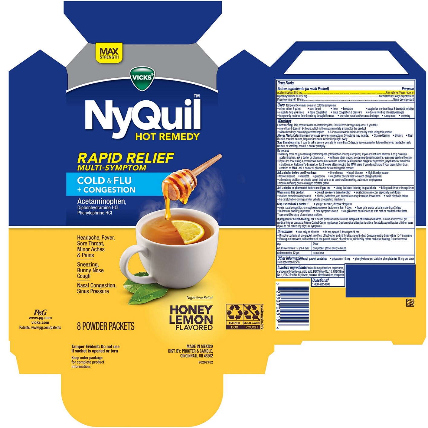 Pill image for Vicks® Nyquil™ Hot Remedy