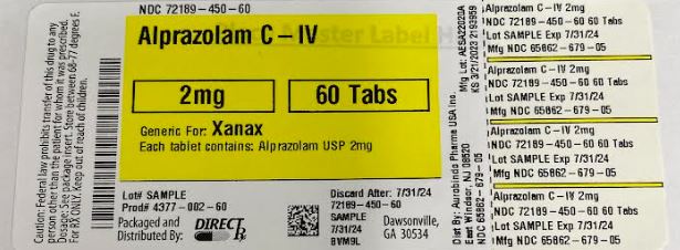 Pill image for Alprazolam