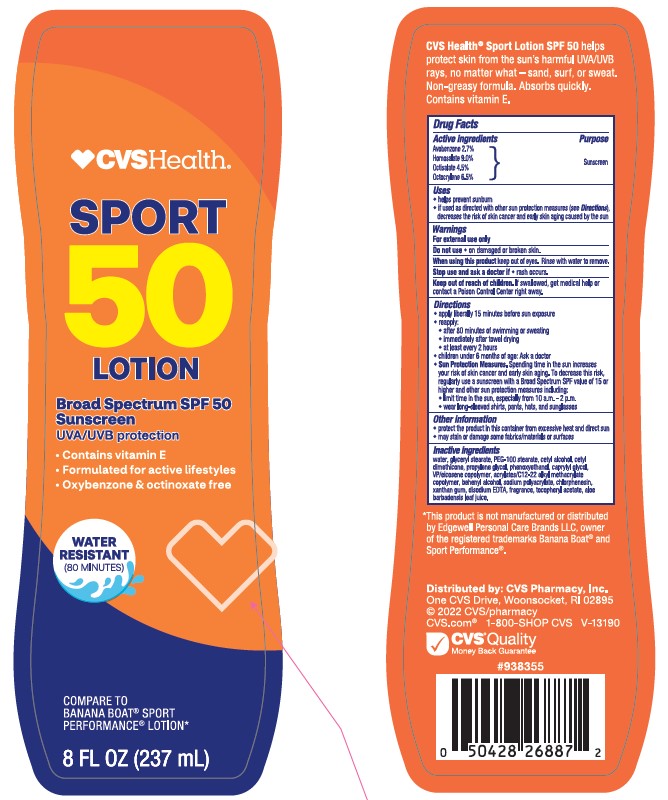 Pill image for cvs health sport spf 50 lotion
