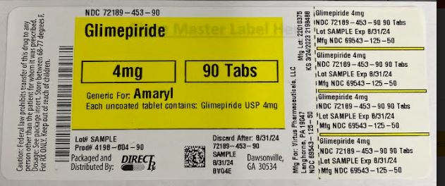 Pill image for Glimepiride
