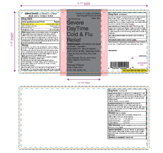 Pill image for Daytime Severe Cold & Flu Relief Honey Flavor