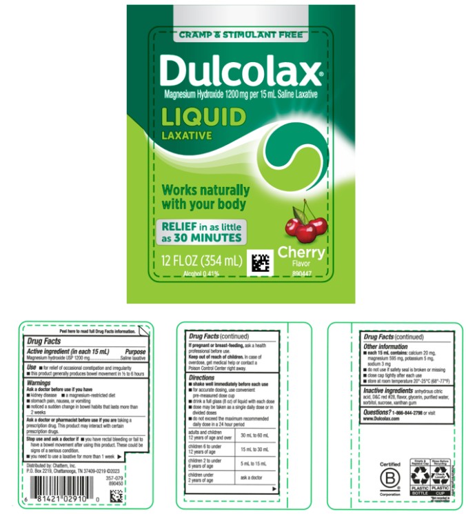 Pill image for Dulcolax Liquid Laxative Cherry