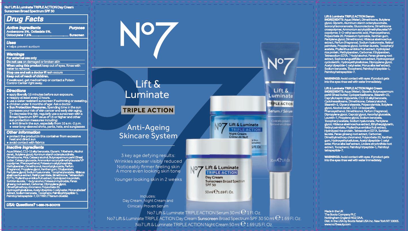 Pill image for No7 Lift And Luminate Triple Action Day Cream Sunscreen Broad Spectrum Spf 30