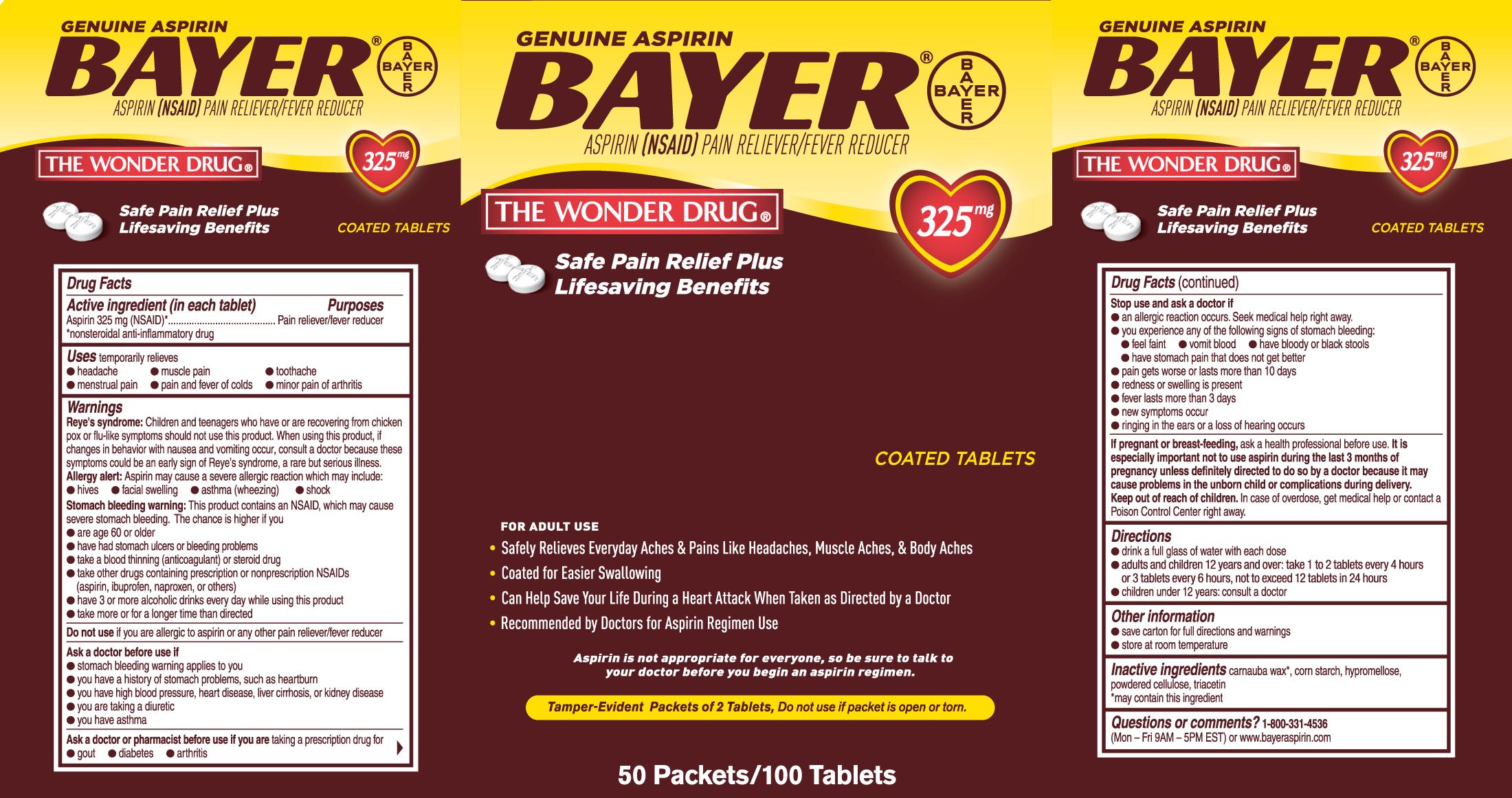Pill image for Bayer Genuine Aspirin ®