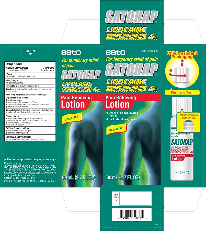 Pill image for Satohap Lidocaine Hcl 4% Pain Relieving Lotion