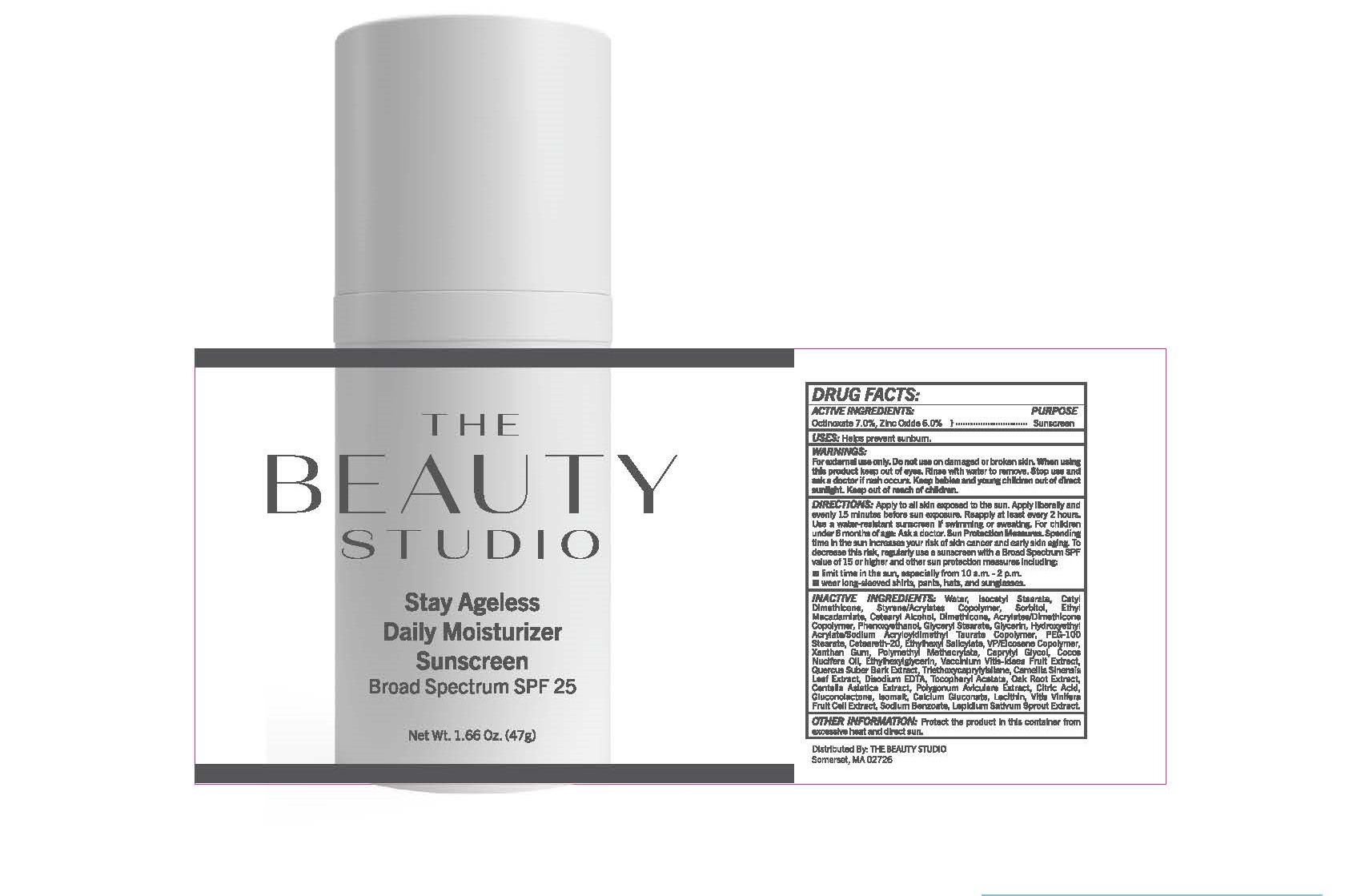 Pill image for Stay Ageless Daily Moisturizer Sunscreen Broad Spectrum Spf 25