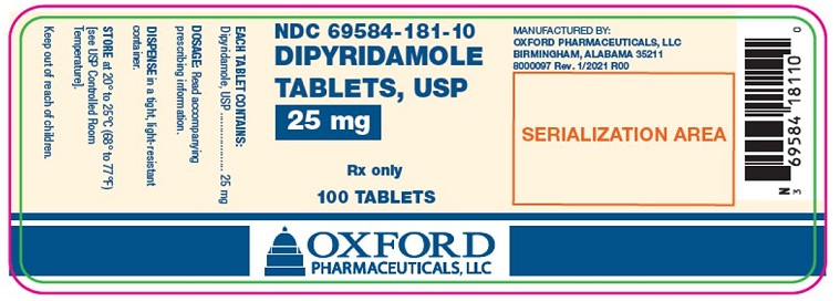 Pill image for Dipyridamole Tablets, Usp