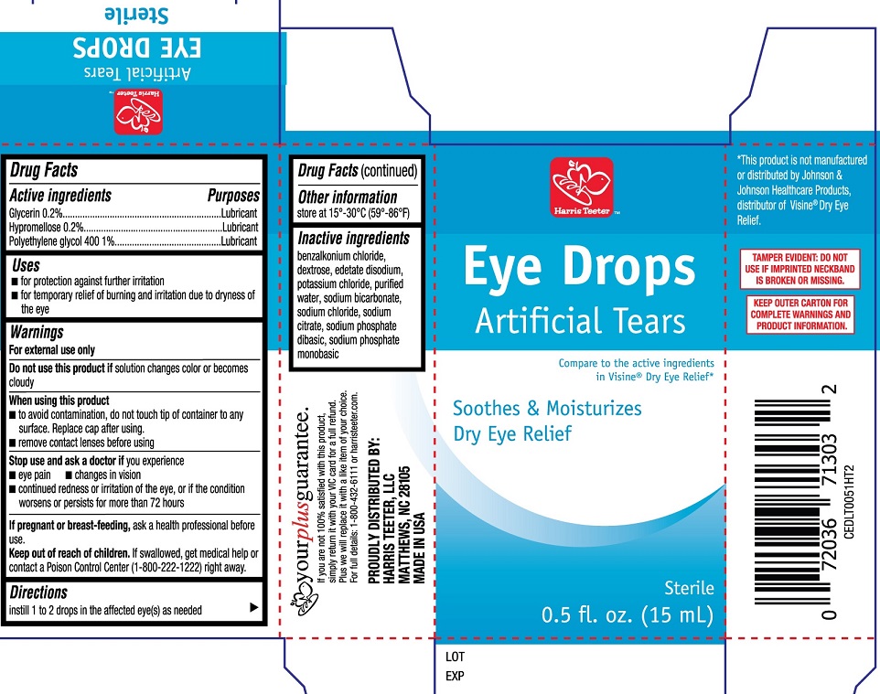 Pill image for Harris Teeter Eye Drops Artificial Tears 5ml (pld)