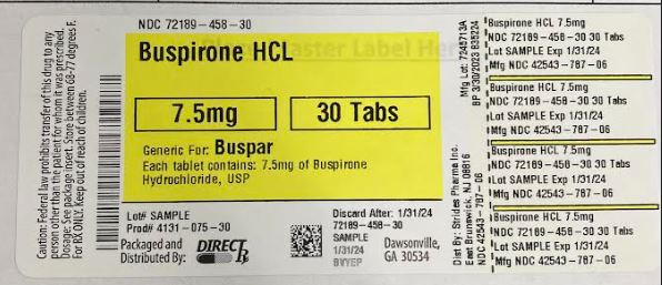 Pill image for Buspirone Hcl