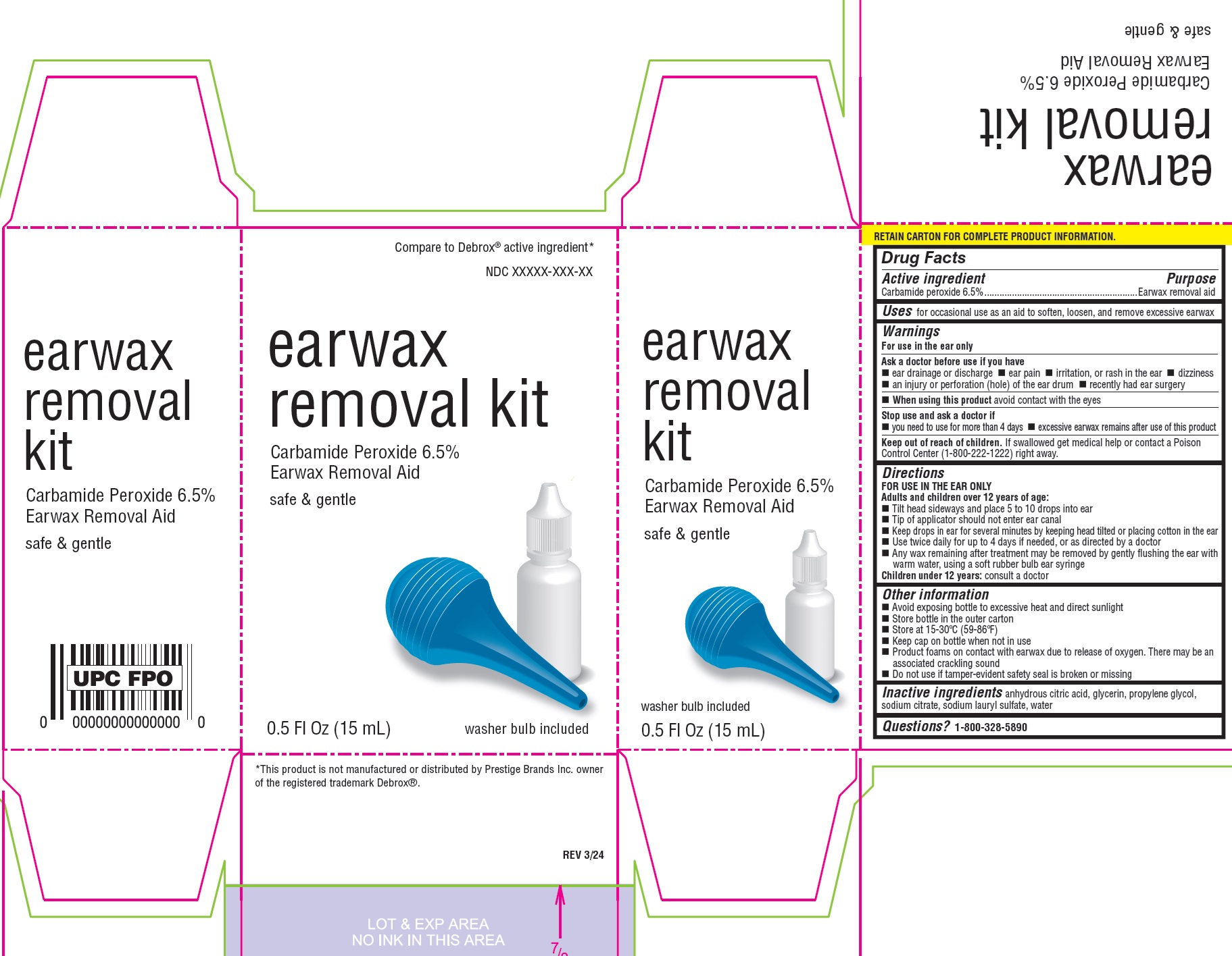 Pill image for Cvs Health Earwax Removal Kit
