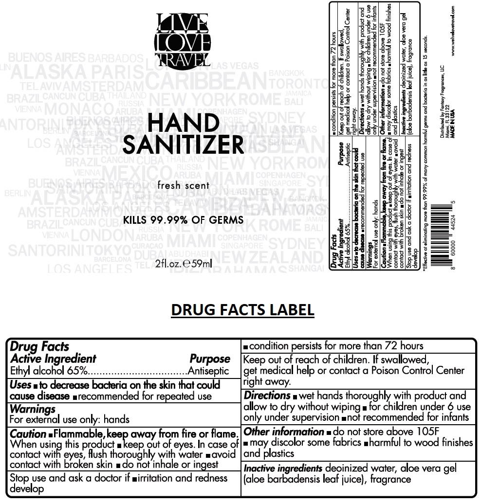 Pill image for live love travel hand sanitizer