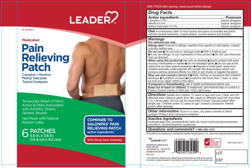 Pill image for Medicated Pain Relief Patch Topical Analgesic