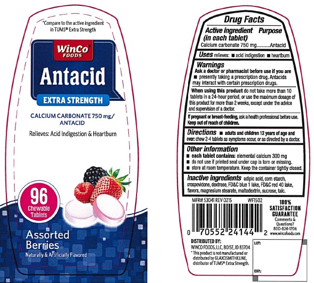 Pill image for Antacid Extra Strength Assorted Berries