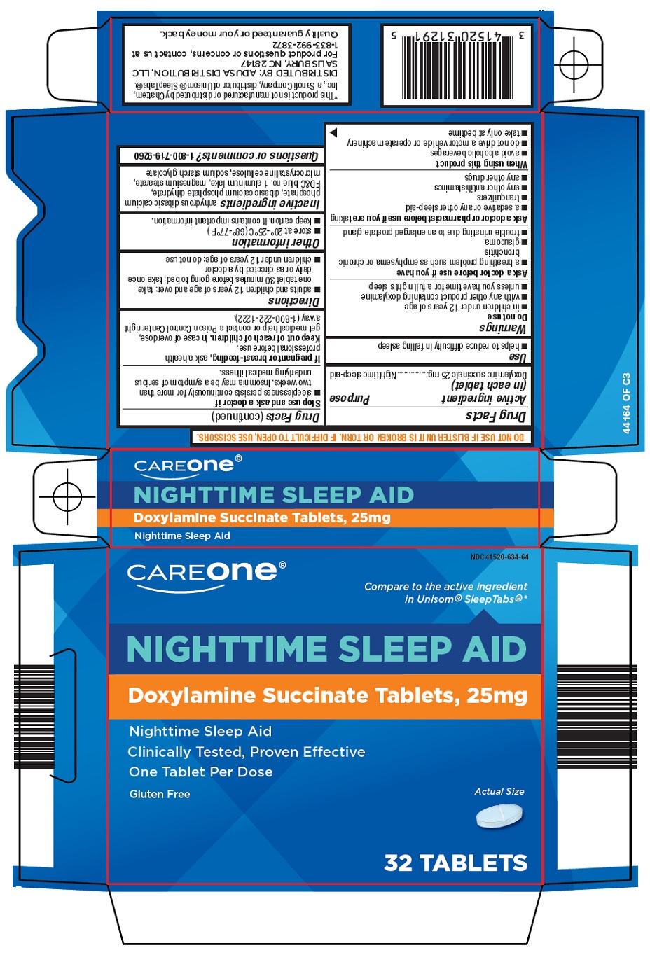 Pill image for American Sales Company Nighttime Sleep Aid Drug Facts