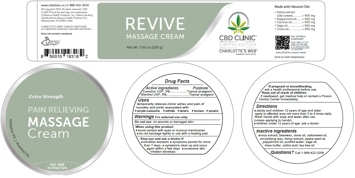 Pill image for Cbd Clinic Revive Massage