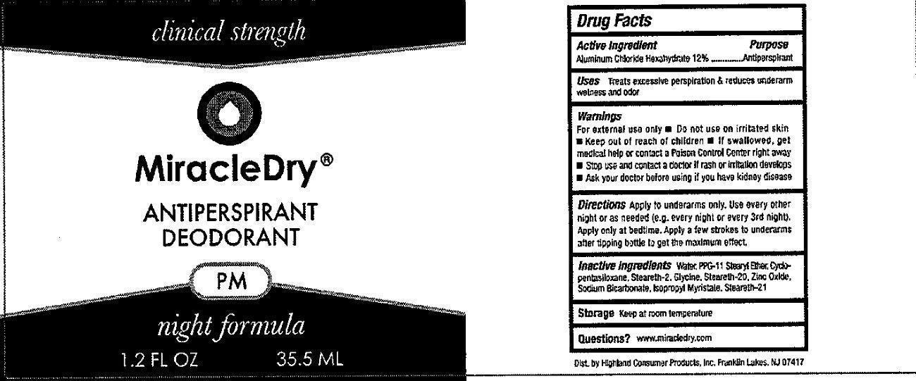 Pill image for Clinical Strength Miracledry Antiperspirant Deodorant Pm