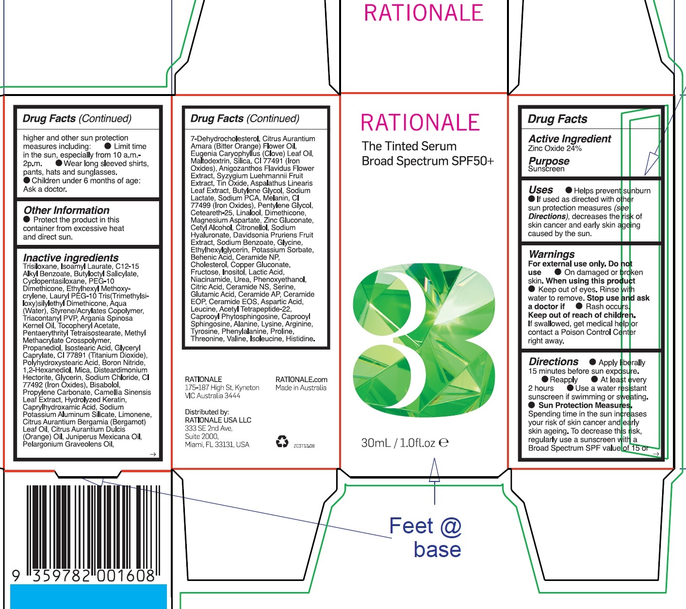 Pill image for the tinted serum broad spectrum spf 50+