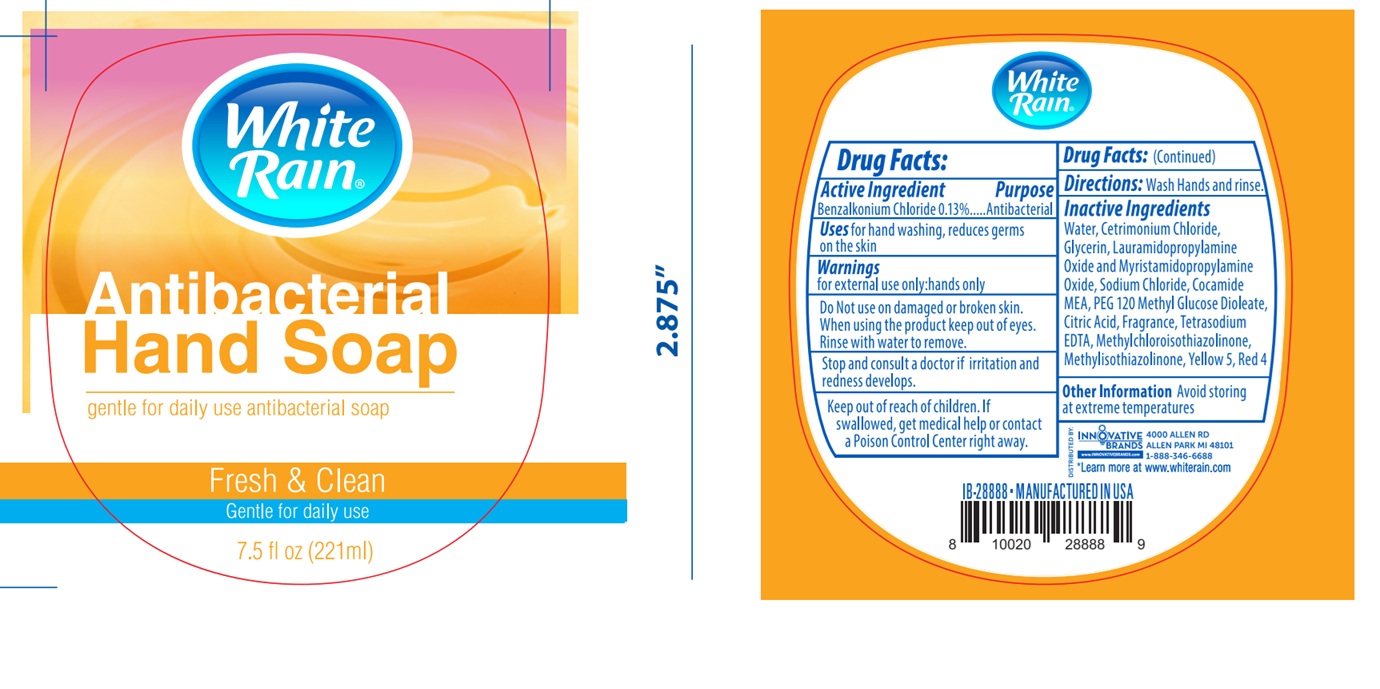 Pill image for White Rain Antibacterial Hand Soap, Fresh And Clean