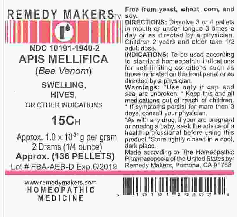 Pill image for Apis Mellifica 15c (bee Venom)