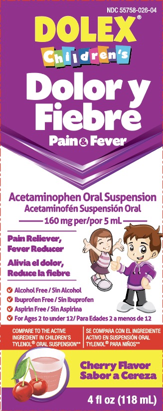 Pill image for Dolex Children Pain & Fever (apta)