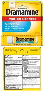 Pill image for Dramamine Original Formula