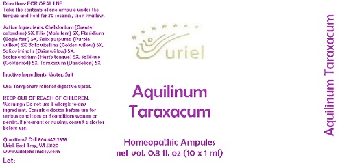 Pill image for Aquilinum Taraxicum