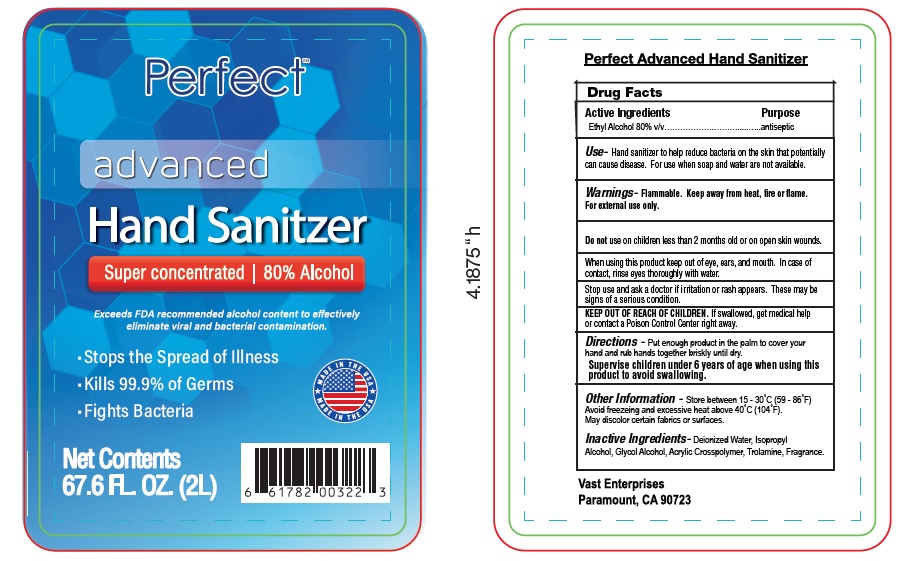 Pill image for Perfect Advanced Hand Sanitizer