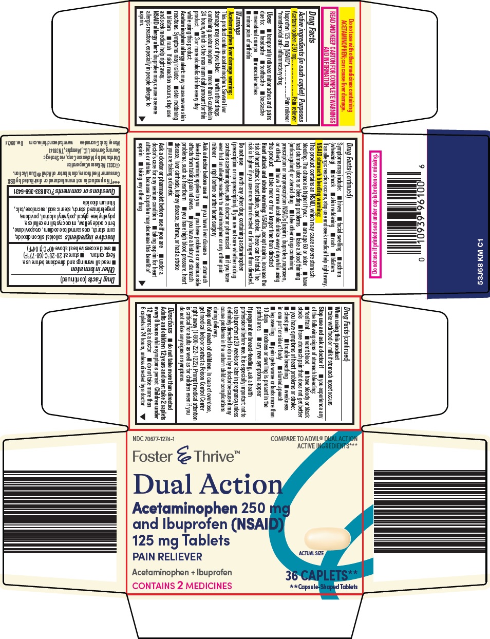 Pill image for Mckesson Dual Action Drug Facts